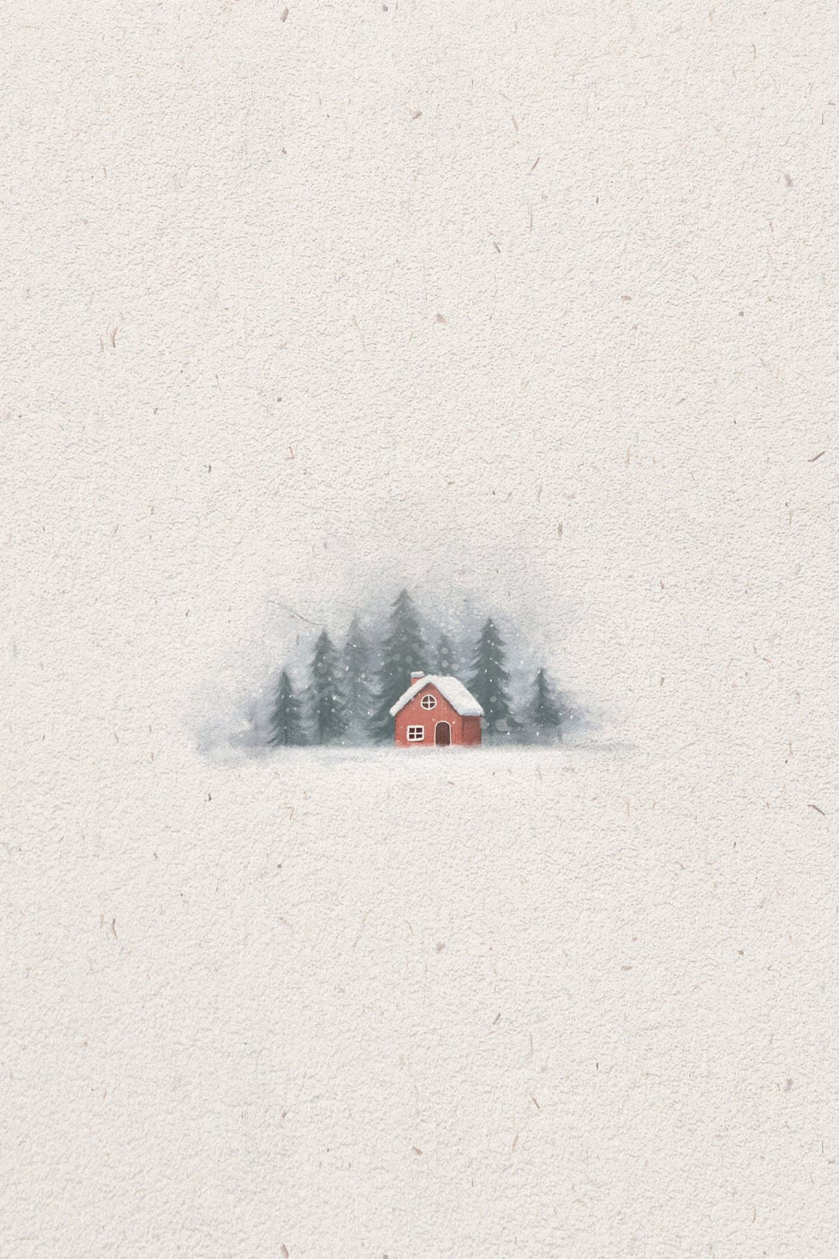 Winter Home Poster och Canvastavla
