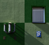 industrial green Poster och Canvastavla