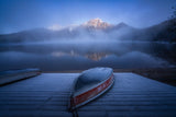 Pyramid Lake Blue Hour Poster och Canvastavla