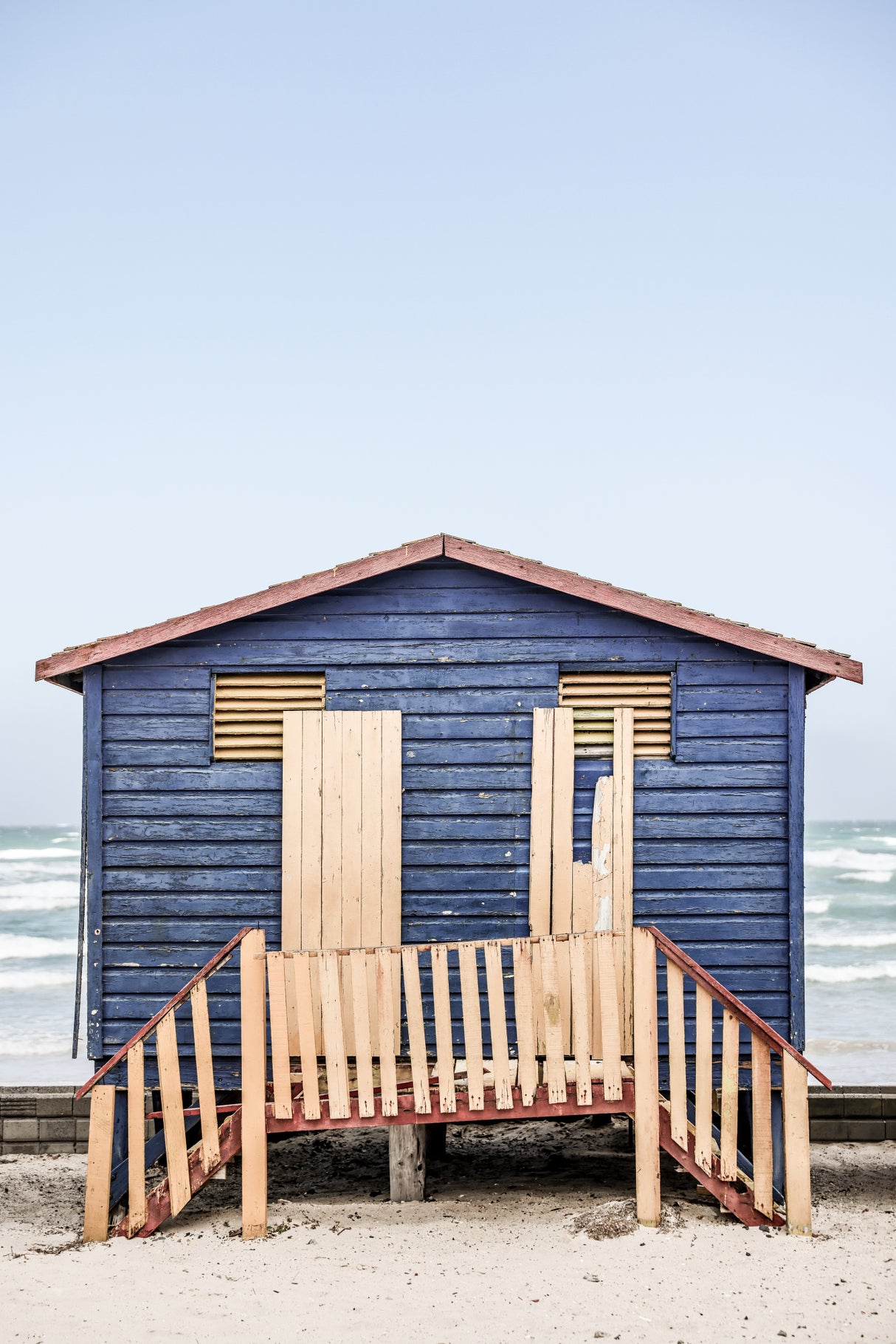 Blue Hut Poster och Canvastavla