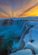 Goðafoss Poster och Canvastavla