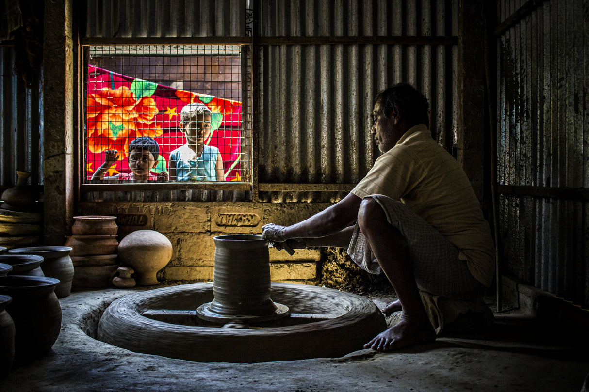 Potters Wheel Poster och Canvastavla