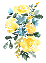 Cora bouquet Poster och Canvastavla