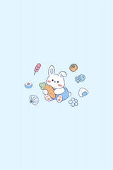 Lazy Rabbit Poster och Canvastavla