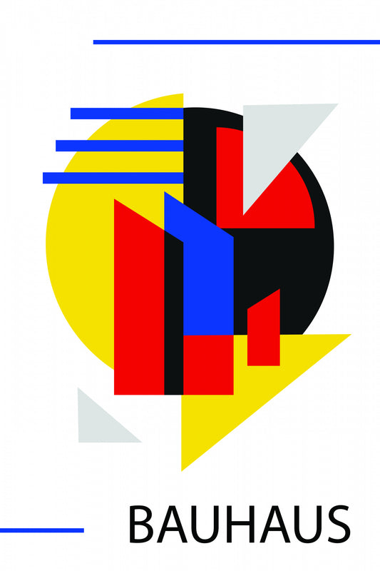 Bauhaus Series #2 Poster och Canvastavla