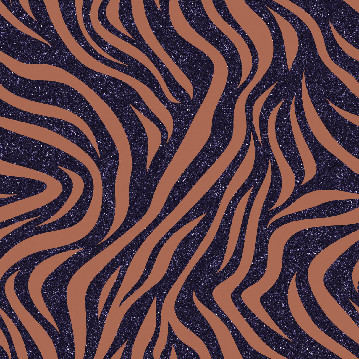 Purple Salmon Pattern 3 Poster och Canvastavla
