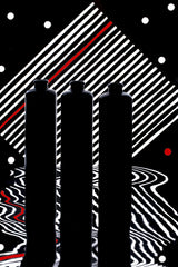 Red line Poster och Canvastavla