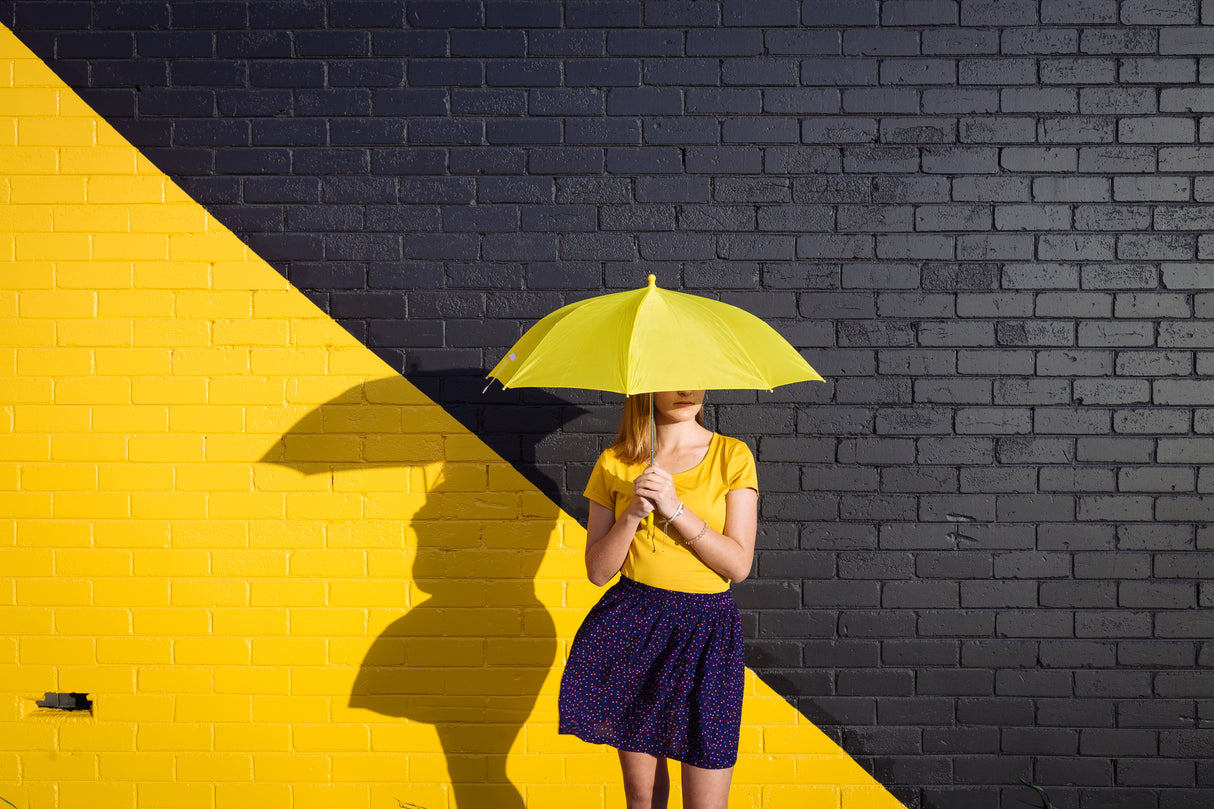 Yellow Poster och Canvastavla