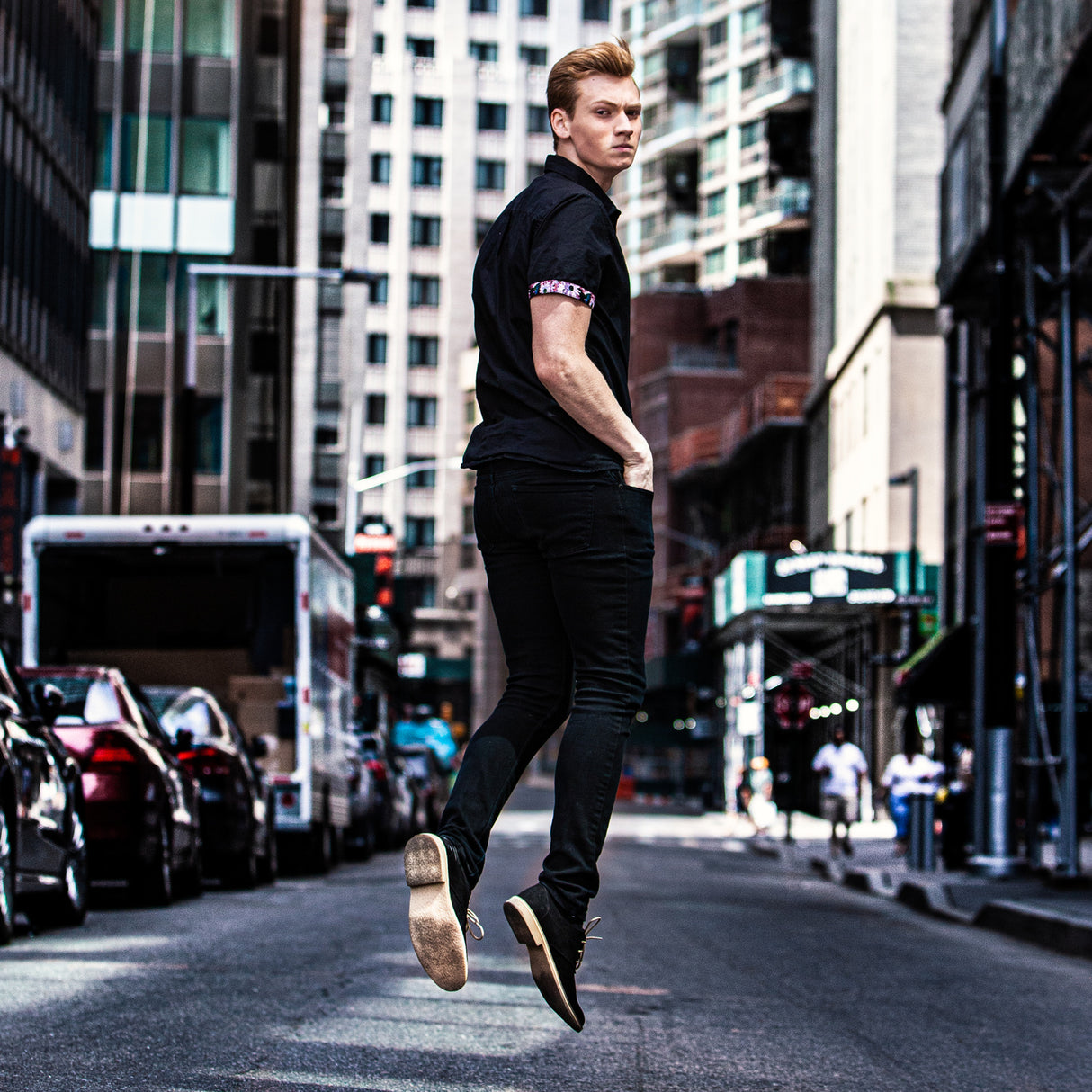 City Jump Poster och Canvastavla