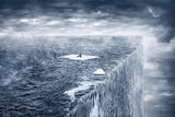 Ice Fishing Poster och Canvastavla