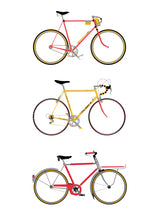 Vintage Bikes Poster och Canvastavla