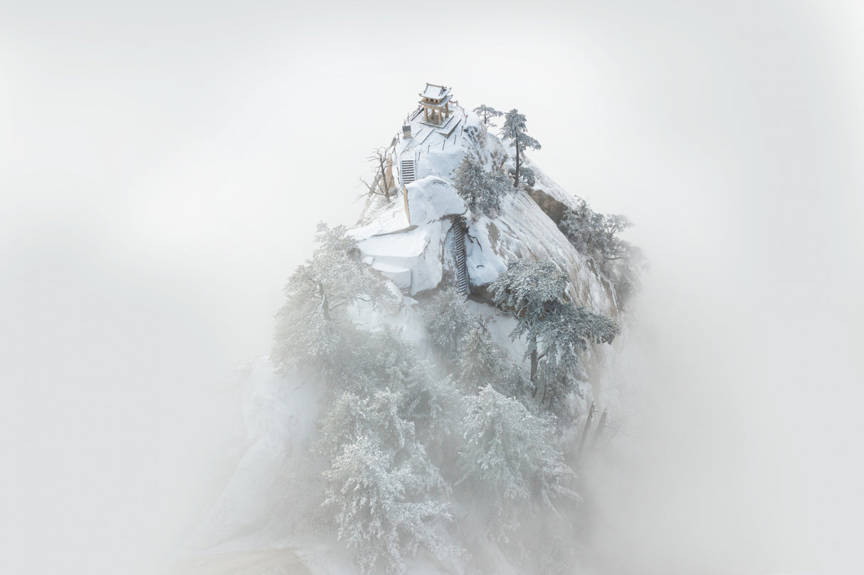 Chess Pavilion in Huashan Poster och Canvastavla