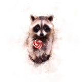 Baby Racoon Poster och Canvastavla