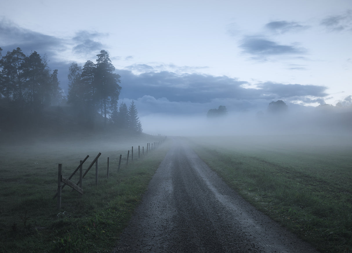 Moody road Poster och Canvastavla