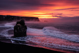 The Beauty of Vik: A Predawn Paradise Poster och Canvastavla
