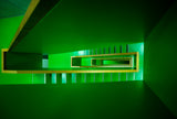 the green staircase Poster och Canvastavla