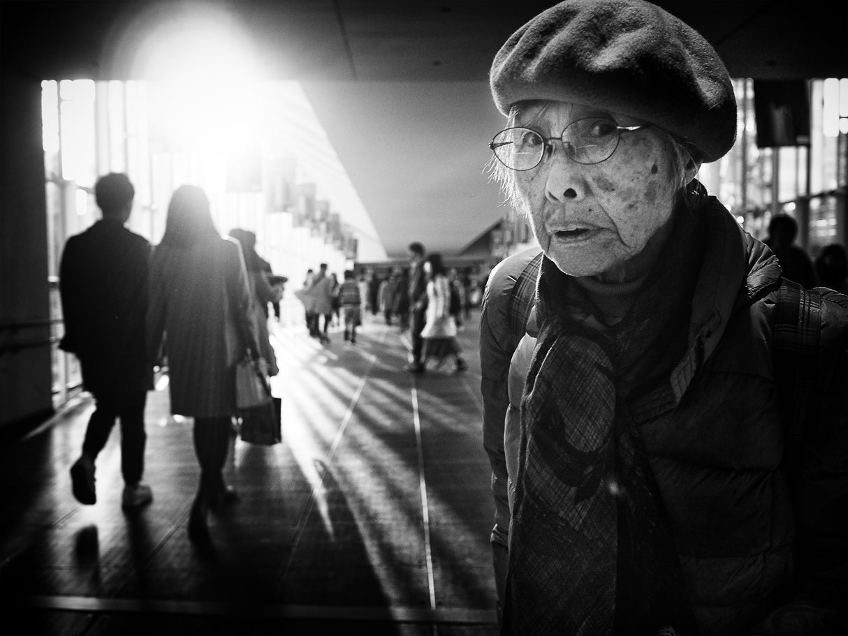 Shibuya Street - TOKYO 2016 Poster och Canvastavla