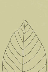 Minimal Leaves #1 Poster och Canvastavla