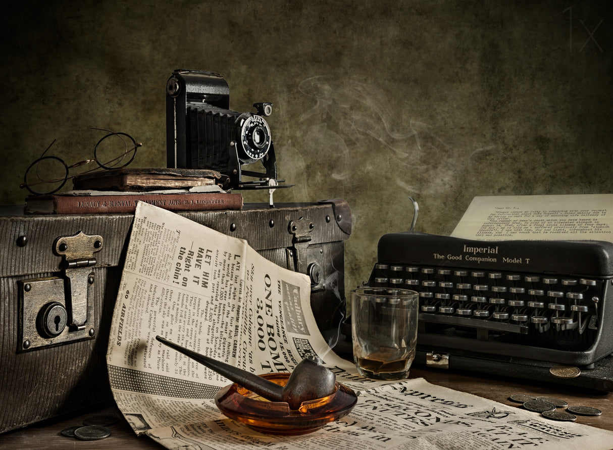 Jonnie Walker War Correspondent Poster och Canvastavla
