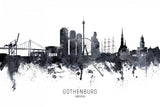 Gothenburg Sweden Skyline Poster och Canvastavla