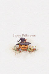 Witch Cat In the Halloween Poster och Canvastavla