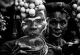 Surma tribe women - Ethiopia Poster och Canvastavla