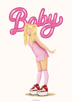 Baby Spice Poster och Canvastavla