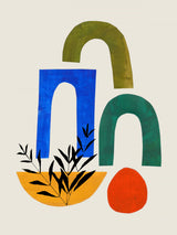 School Playground Memories Poster och Canvastavla