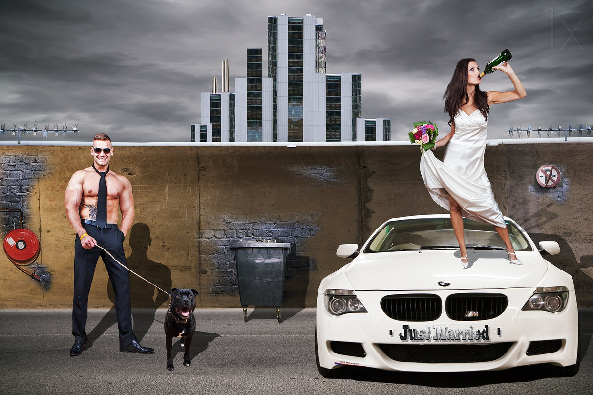 Just Married Poster och Canvastavla