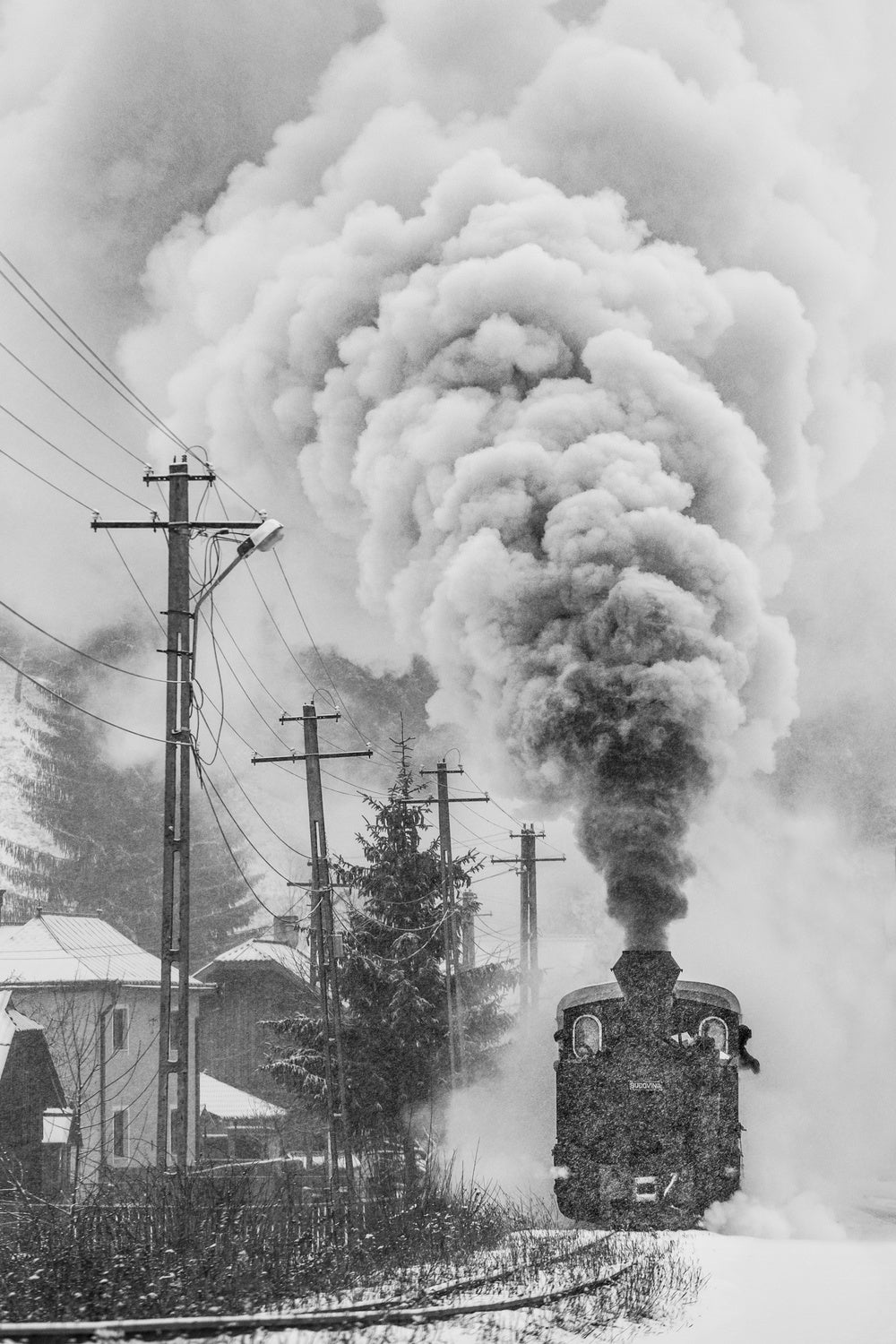 Old train Poster och Canvastavla