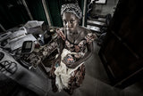 In an outpatient clinic in Ghana Poster och Canvastavla