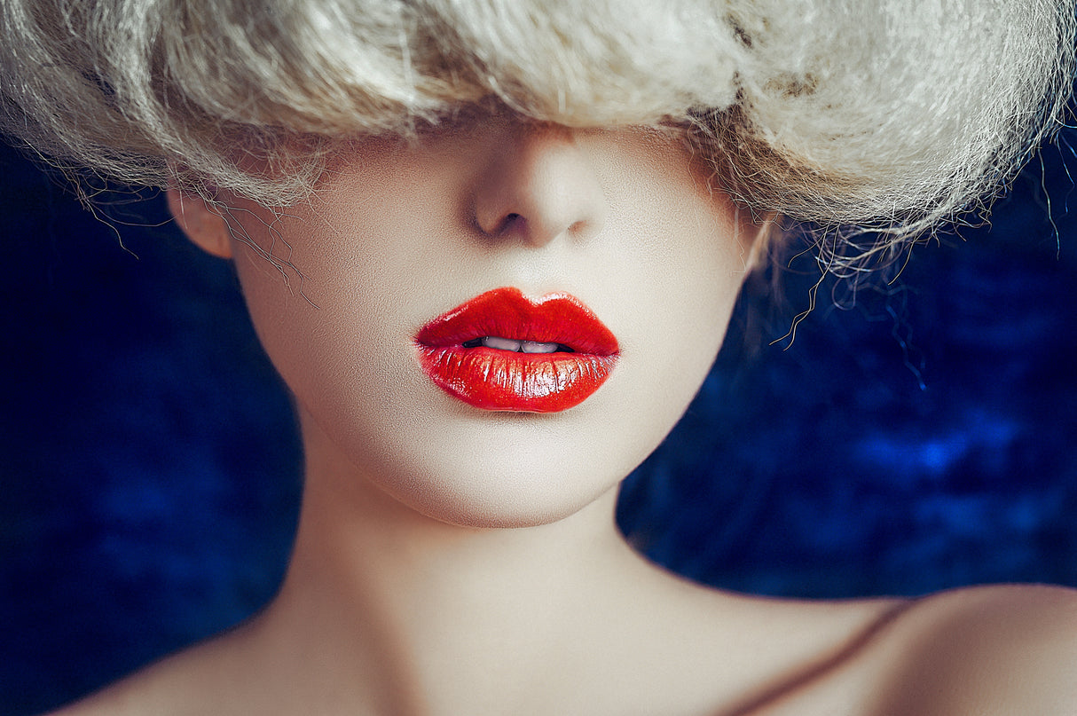 Red Lips Poster och Canvastavla