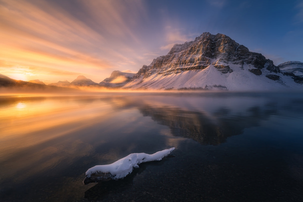 The Lake Sunrise Poster och Canvastavla