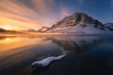 The Lake Sunrise Poster och Canvastavla