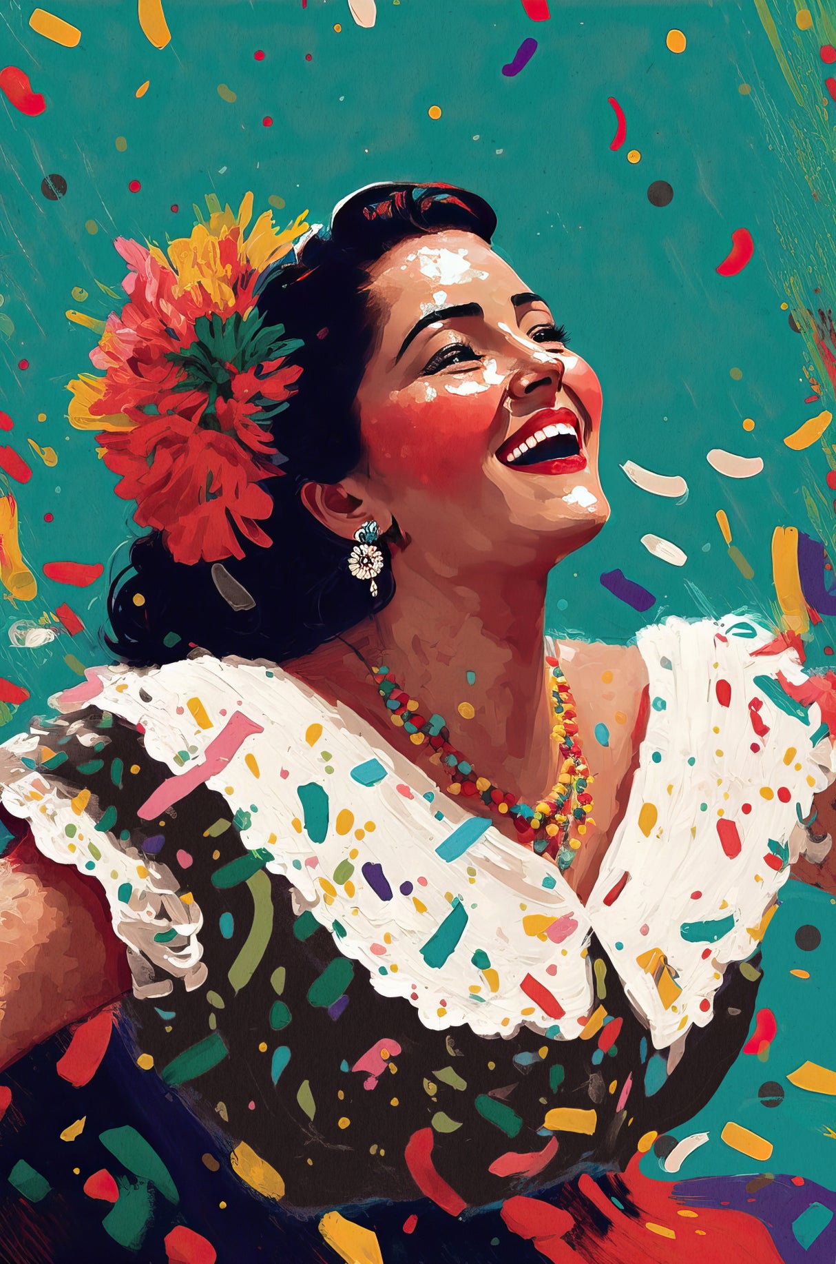 A Beautiful Day Poster och Canvastavla