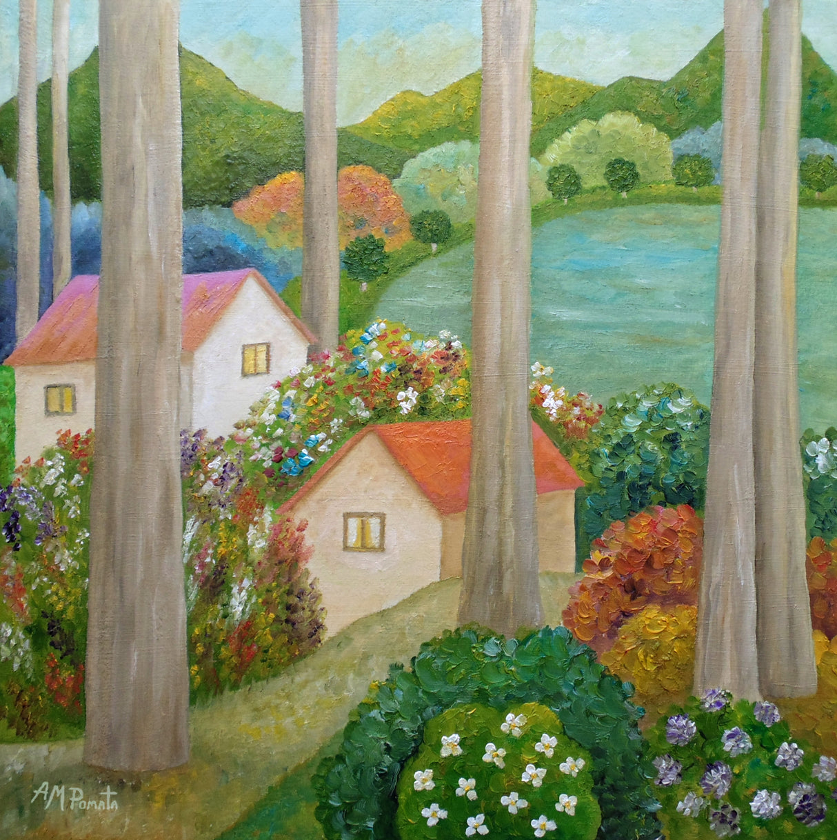 Spring Breeze Poster och Canvastavla