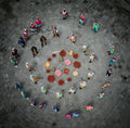 Dancing in circle Poster och Canvastavla