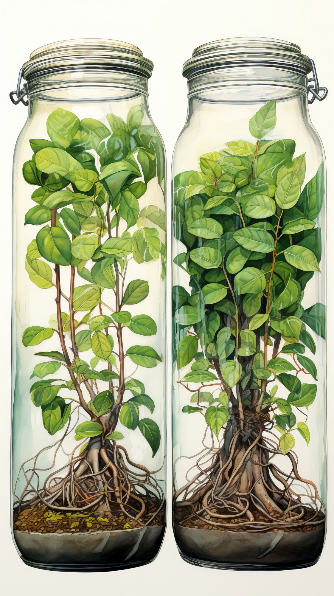 Plants 2 Poster och Canvastavla