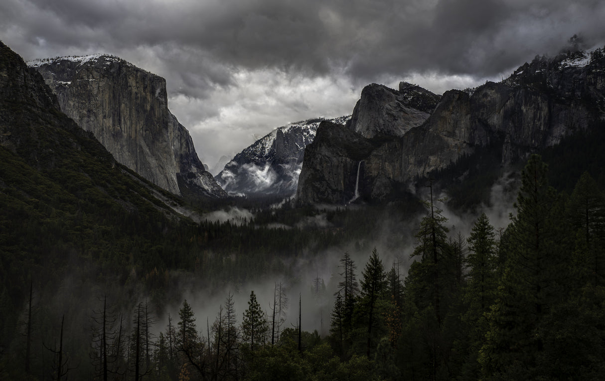 Stormy Tunnel View Poster och Canvastavla