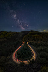 Milky Way over Ω Poster och Canvastavla