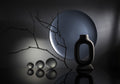 "Three glass balls" Poster och Canvastavla