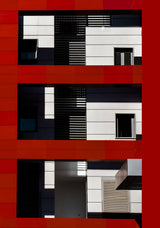 Urban texture - Herzliya Israel Poster och Canvastavla