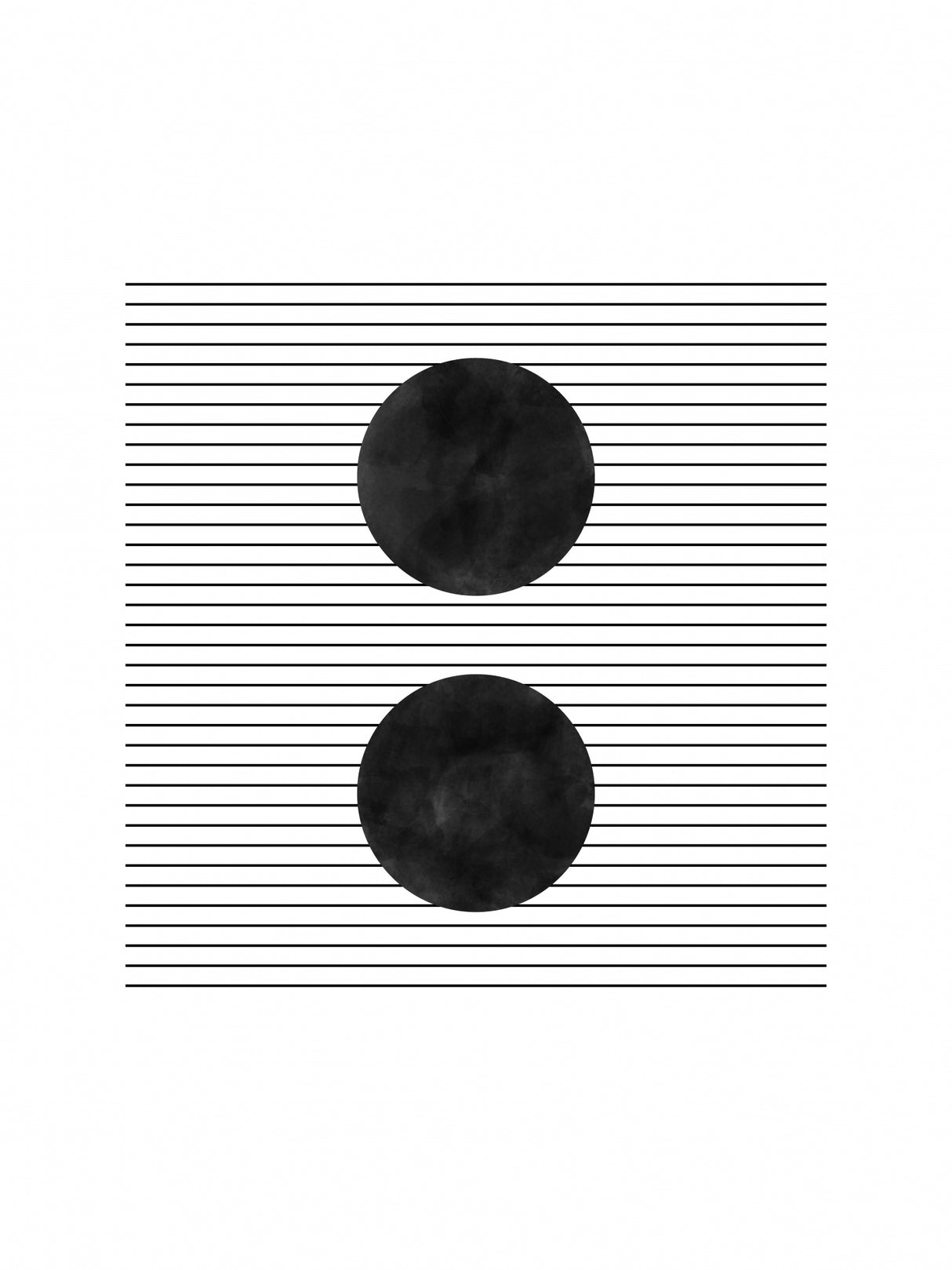 3x4 Aspectratioblackwhite17 Poster och Canvastavla