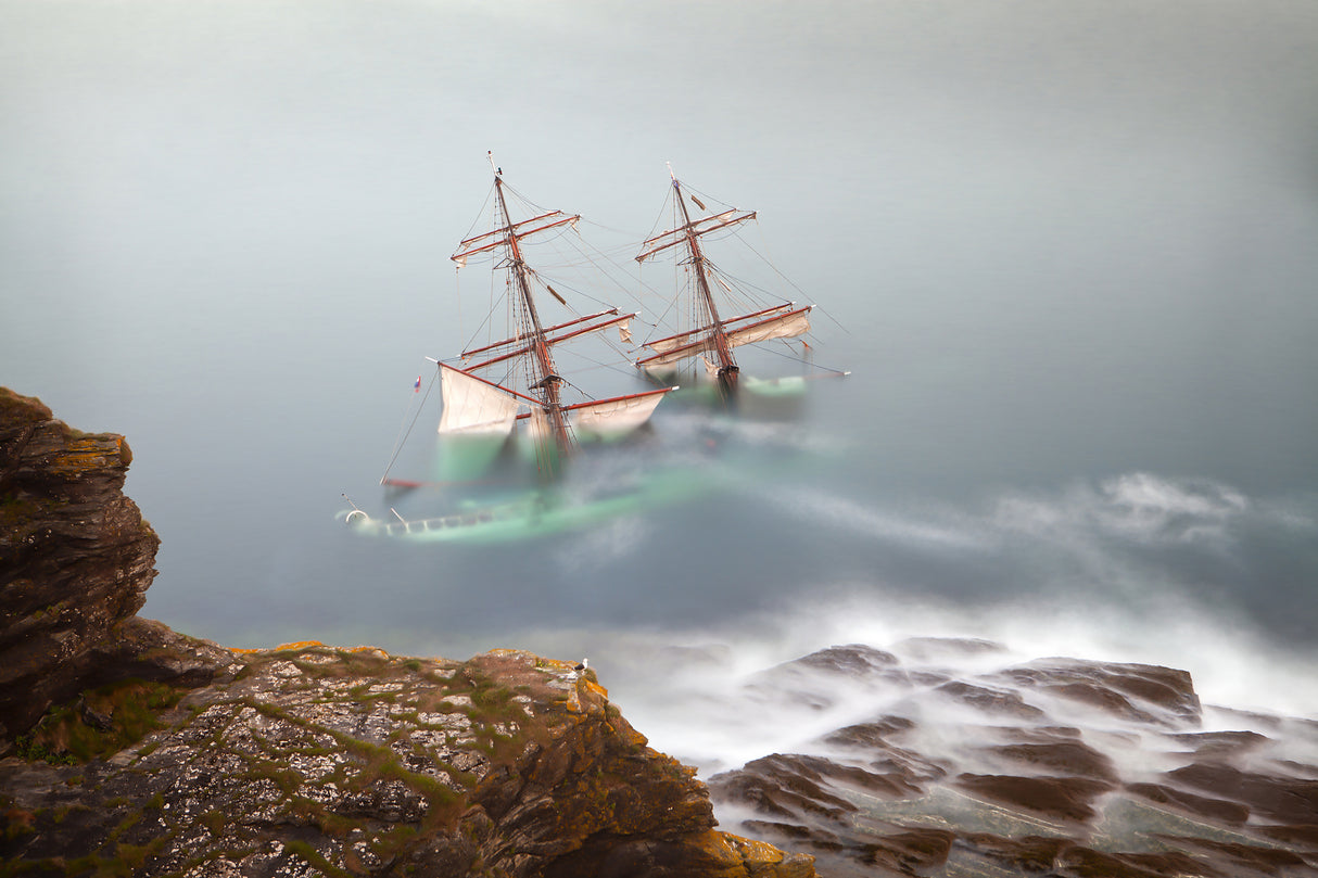 The Astrid Goes Aground Poster och Canvastavla
