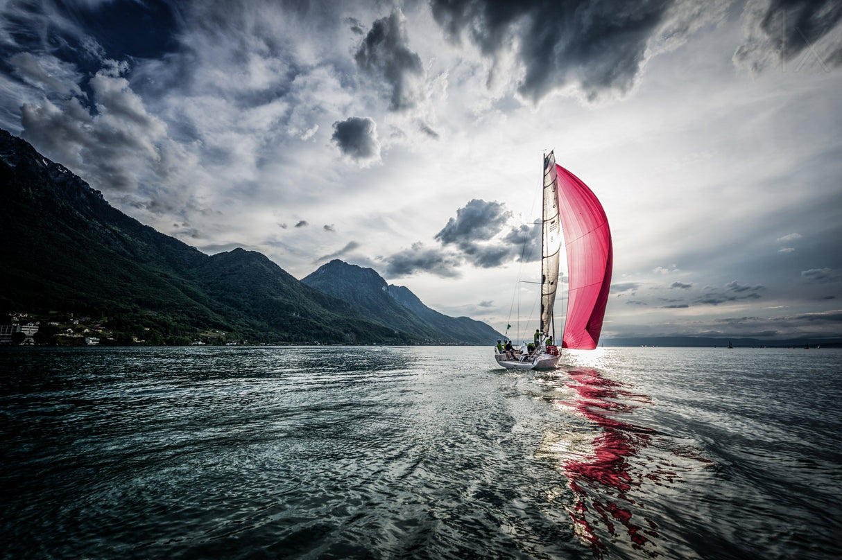 Léman Lake Poster och Canvastavla