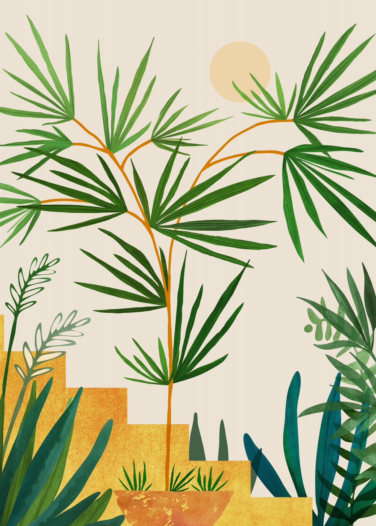 Desert Spring Poster och Canvastavla