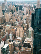 New York City from above Poster och Canvastavla