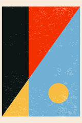 Minimal Abstract Shapes Series #6 Poster och Canvastavla