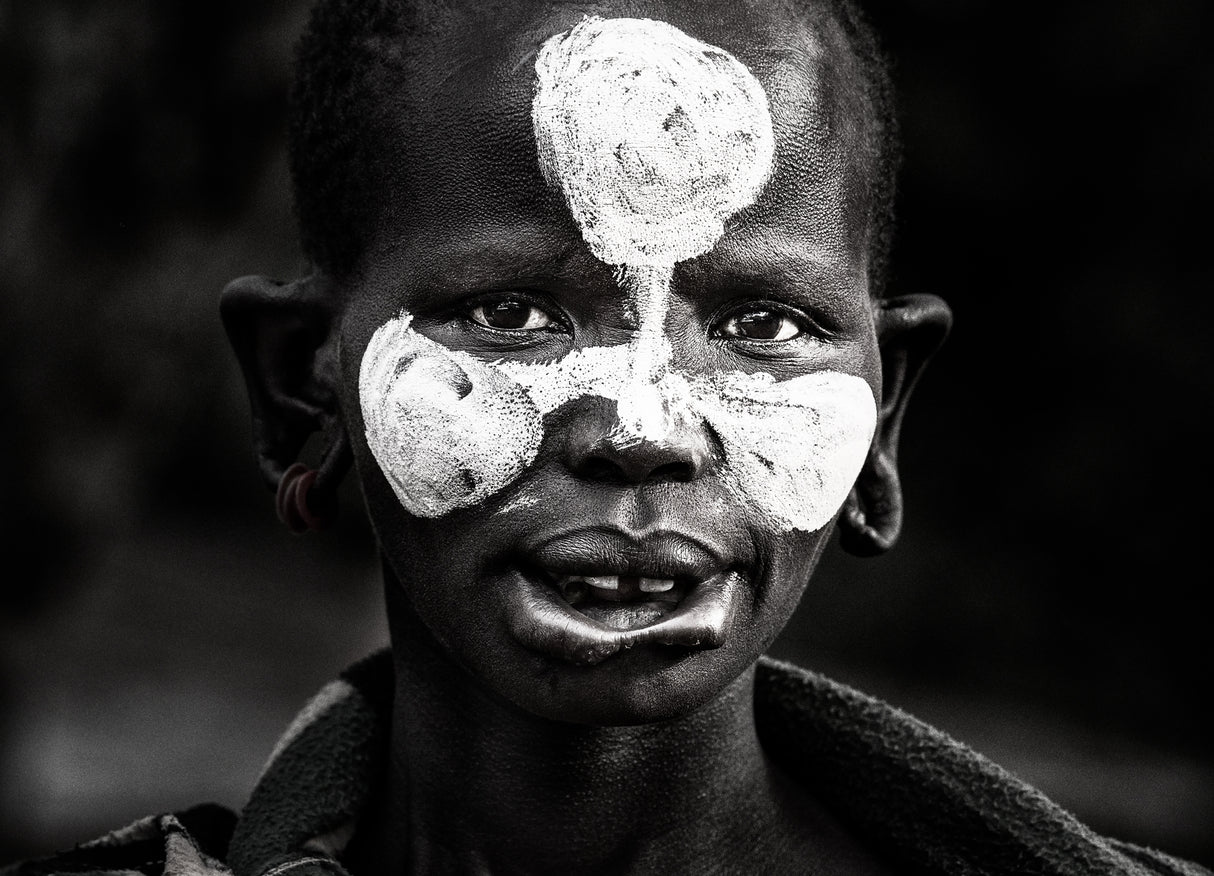 Surmi tribe woman-Ethiopia Poster och Canvastavla