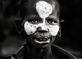 Surmi tribe woman-Ethiopia Poster och Canvastavla